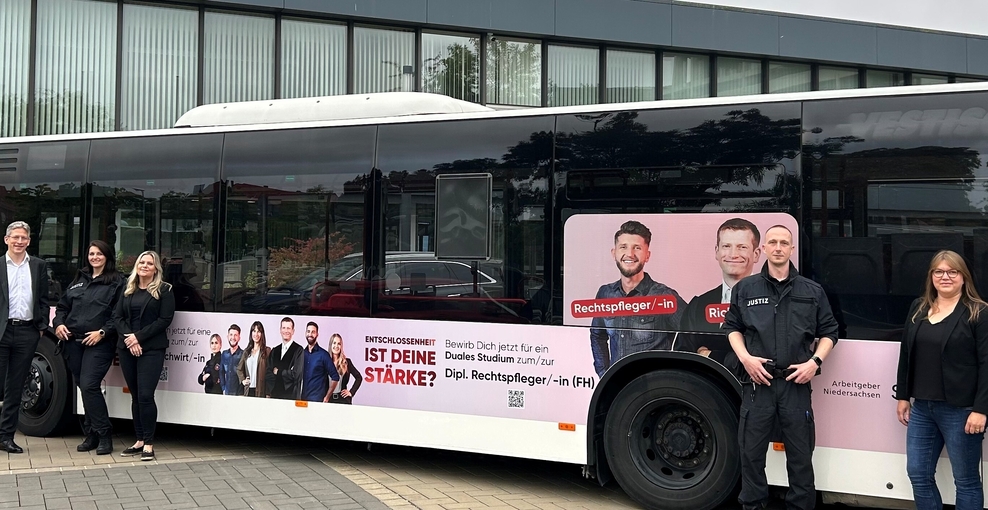 Der Weg zum Beruf - Werbung für die Justizberufe